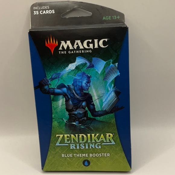 Magic: The Gathering-Zendikar Rising-BLue Theme Booster Pack,Brand New - Picture 2 of 7